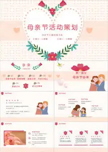 小清新唯美母亲节活动策划ppt模板下载熊猫办公