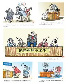 坚决向形式主义官僚主义亮剑扶贫纪律人知人晓人遵人守系列漫画三
