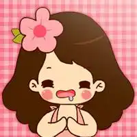 圆形双影情侣头像剪刀手微信头像图片大全