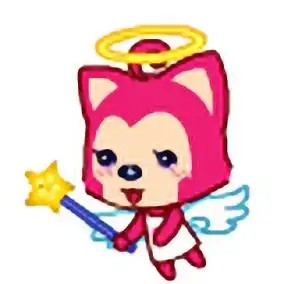 求两张天使和恶魔的卡通情侣头像急