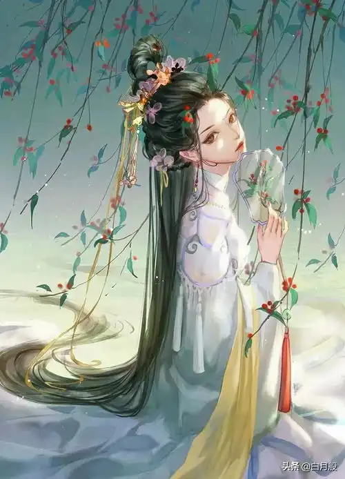 古风女子插画