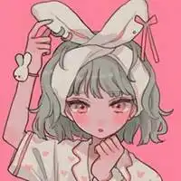 闺蜜头像可爱卡通粉色微信头像图片大全
