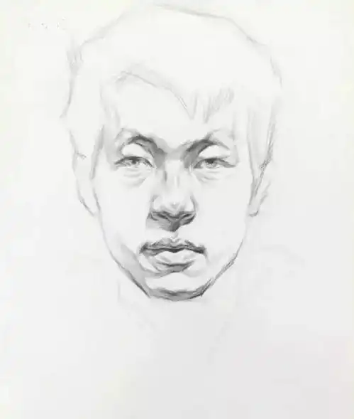 男女各个年龄素描头像,为你联考保驾护航