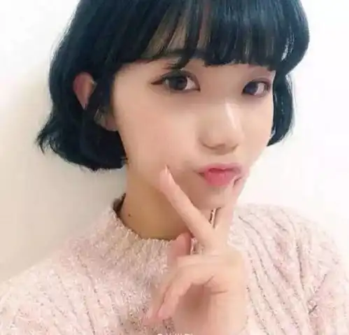 可爱性感中短发