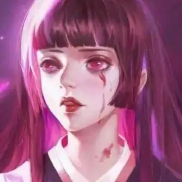 女生动漫二次元流血了