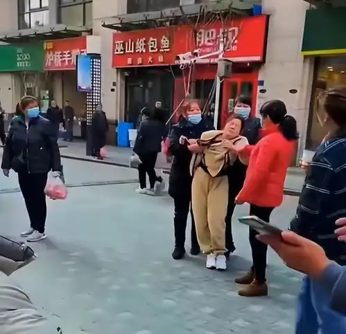 合肥大妈去外地带孙子,老伴立马领人回家,女子被抓后当街示众