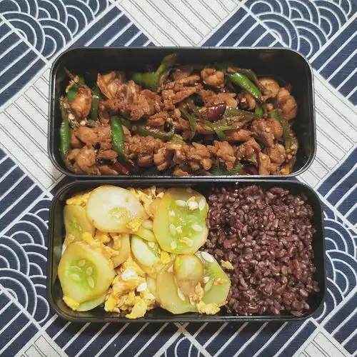 本周打工人的中式轻食便当