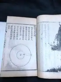 网络唯一多版图朱墨套印三才发秘康熙36年刻本竹纸一函八册全算命命理天地人星卦风水