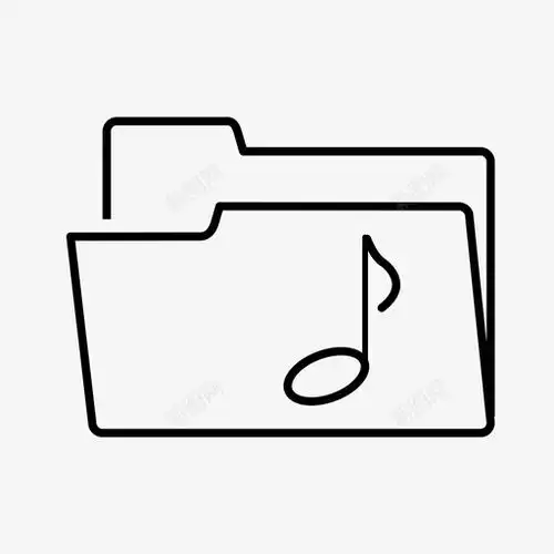 音乐文件夹歌曲文件夹图标高清素材收藏夹免费下载页面网页平面电商创意素材png素材素材