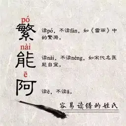 可别再把这些姓氏读错,太丢人啦
