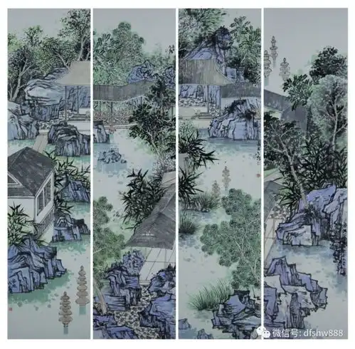 艺苑撷英丁凯先生山水画作品欣赏