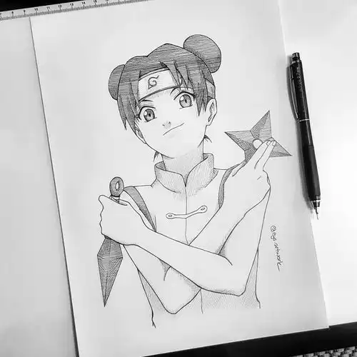 线稿速写简单好画的新手入门系列经典动漫人物角色速写