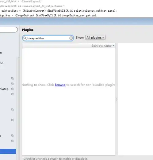 androidstudio插件之editor设置as背景