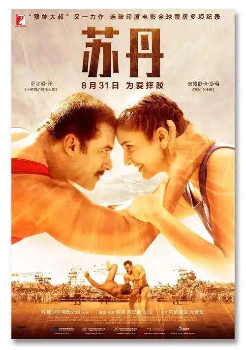 为爱而战,摔跤吧苏丹印度电影苏丹8月31日上映
