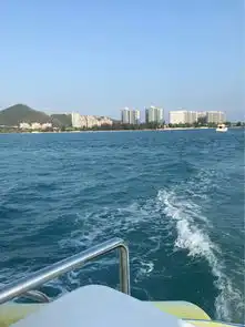 三亚康大游艇vip海上观光海鲜美食休闲游成人票美丽的大海,神奇的三亚蓝天白驴妈妈点评