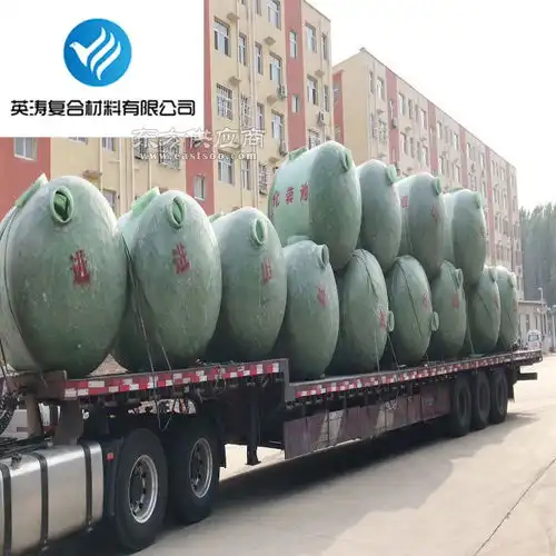 玻璃钢化粪池采用整体形生产,密封性能好,不渗漏,不污染地表水图片