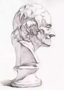 教程素描石膏头像,作画思路和结构讲解