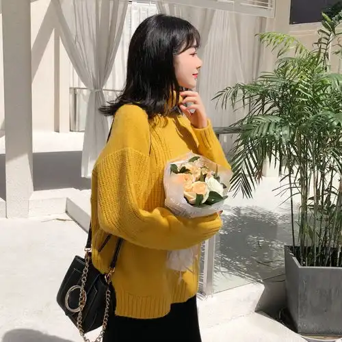 女人就应穿这样的毛衣,优雅又显气质