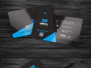 企业公司个人二维码几何科技背景名片模板图片设计素材高清psd下载0.39mb商业服务名片大全