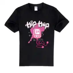 hiphop高档彩色t恤