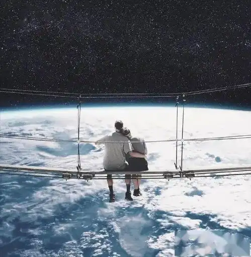 头像背景丨星辰大海雅俗共度