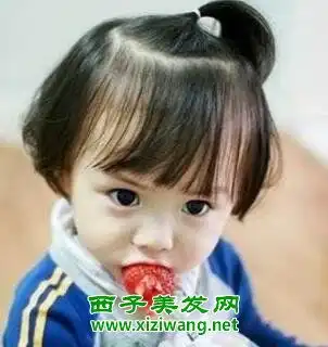 三岁宝宝短头发怎么扎好看五款短发绝对萌萌哒