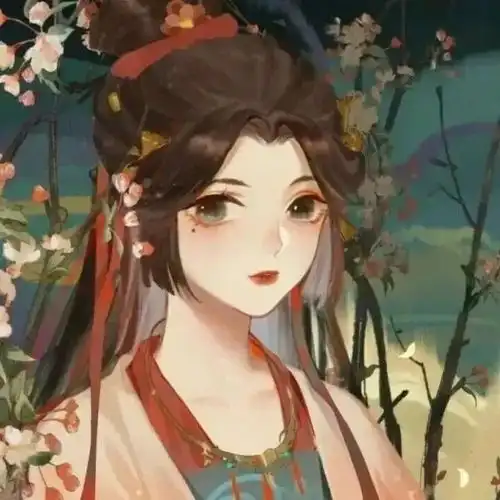 动漫女生头像季节更替,秋天到了,风会替我见我想见的那个人