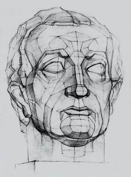 素描头像的图画27张大图