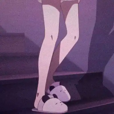 动漫身体部位女生头像手脚腿胸