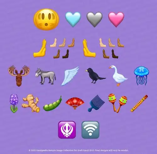 31个新emoji表情符号有望加入ios和安卓手机,包括wifi符号颤抖的脸等