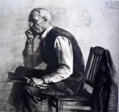 精选50幅超高质量的素描留校作品