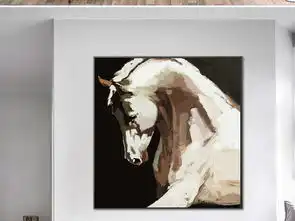 白龙马黑底北欧简约抽象欧式复古家居装饰画图片设计素材高清模板下载7.57mb动物装饰画大全