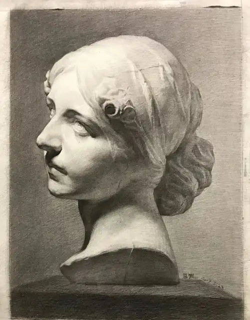 如何把素描画得像要狠抓结构造型透视,那你就是高手了