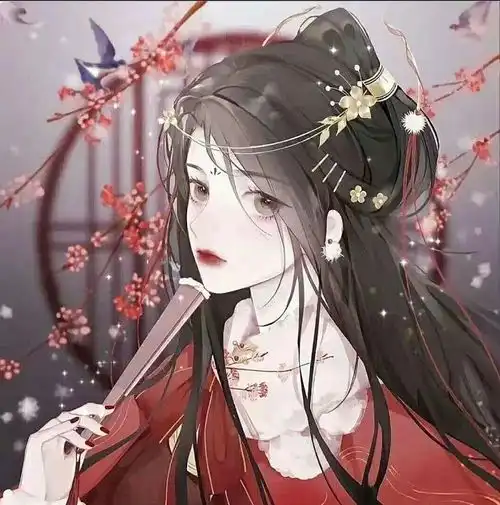 古风女头许一场一见如故,眉目成书