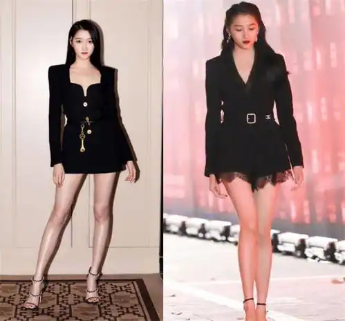 穿西装裙秀长腿,还凹出小细腰可为什么关晓彤还是偏爱公主裙