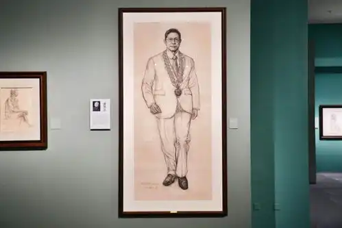 黄胄的牛,徐悲鸿的男子像,280件现当代艺术家素描国博展出