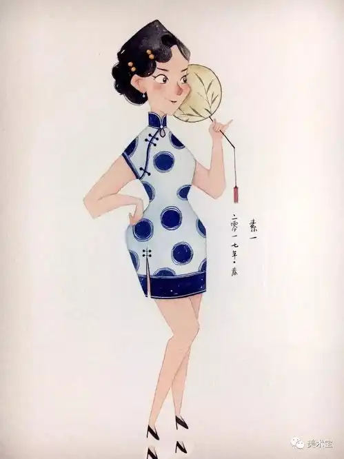 这样的插画人物,喜怒哀乐都在脸上,超有脾气