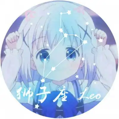 原创极品12星座头像女生卡通,12星座头像女生