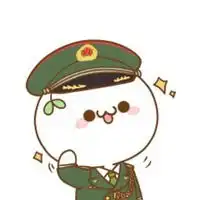 穿军装敬礼的动漫头像微信头像图片大全