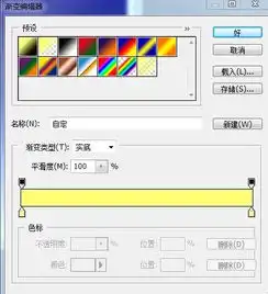 ps如何画气球渐变,求渐变编辑器图
