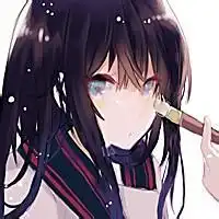 清纯卡通头像背影清纯长发背影qq头像