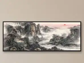 程其勉旭日东升客厅山水画风水靠山招财沙发背景墙挂画图片设计素材高清模板下载68.77mb山水装饰画大全