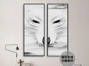 动物狼手绘极简装饰无框画壁画背景设计图片素材高清psd模板下载32.87mb动物装饰画大全
