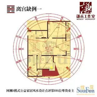 家居风水不求人09补缺之正南离宫缺的风水影响与化解办法老曹的设计与风水