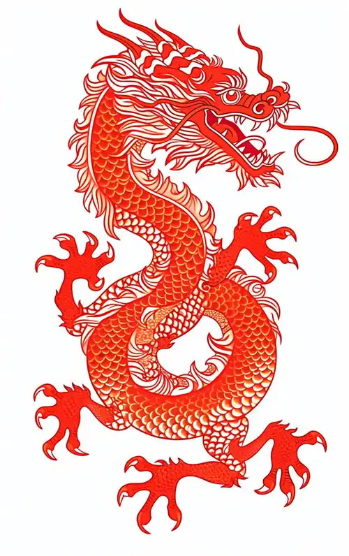 新年龙年素材图片插画背景广告素材下载至来源处