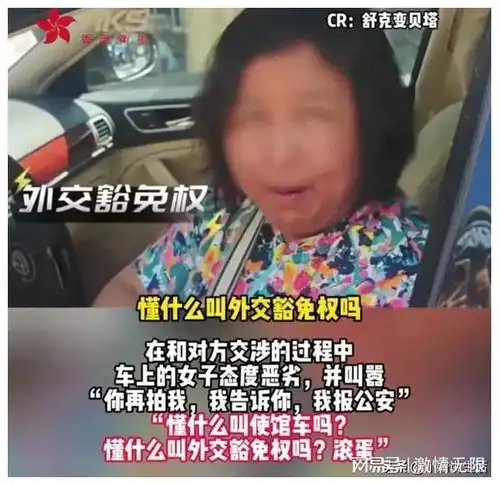 级别不低北京大妈路中间停车后续,大妈身份被扒,举报人很硬气