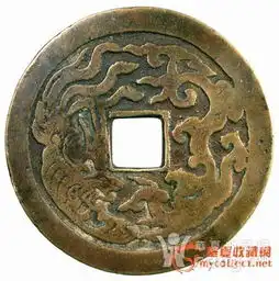 漂亮的乾隆通宝龙凤花钱