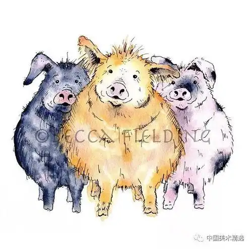 超有线条感的小萌宠们