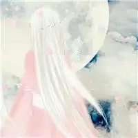 爱是两个人的不是自己的唯美古风卡通情侣头像一对
