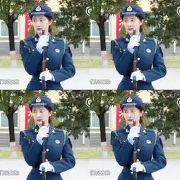 最辣的辣妈杨幂穿军装也挡不住好身材